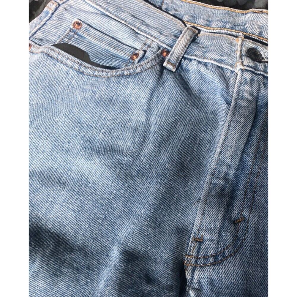 Levi's 550 Men's Jeans 34 x 34 Y2K Regular Fit Straight‎ Leg Light Blue Denim - Picture 4 of 10